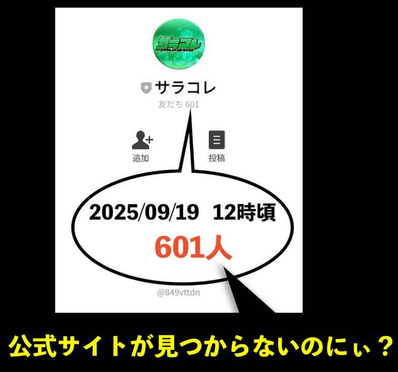 サラコレの会員数